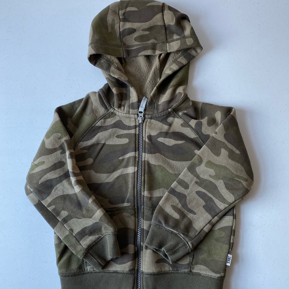 Green camo Carter’s sweatshirt